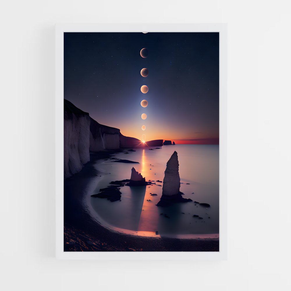 Poster Alignement Planétaire – affiche Système solaire (vue 3)